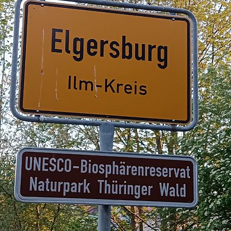 Ferienwohnung Hey Elgersburg Eksteriør billede